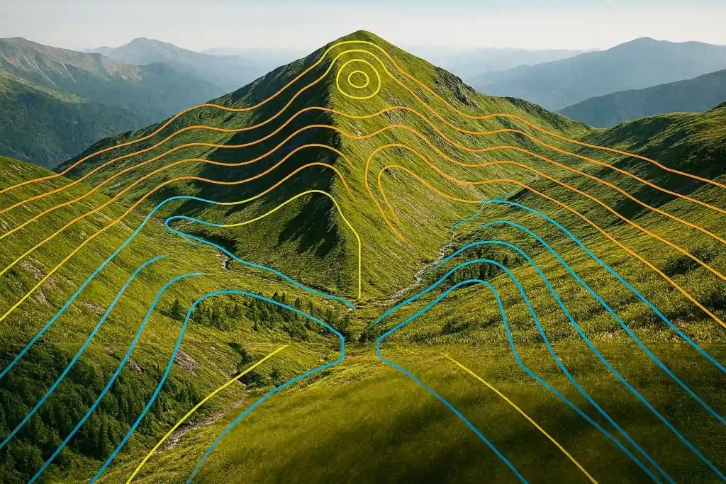 Comment lire une carte topographique 1