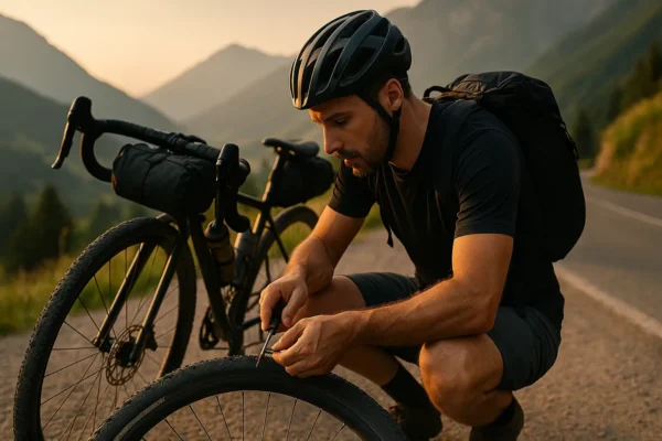 Réparer une crevaison tubeless facilement : Le guide complet pour cyclistes autonomes