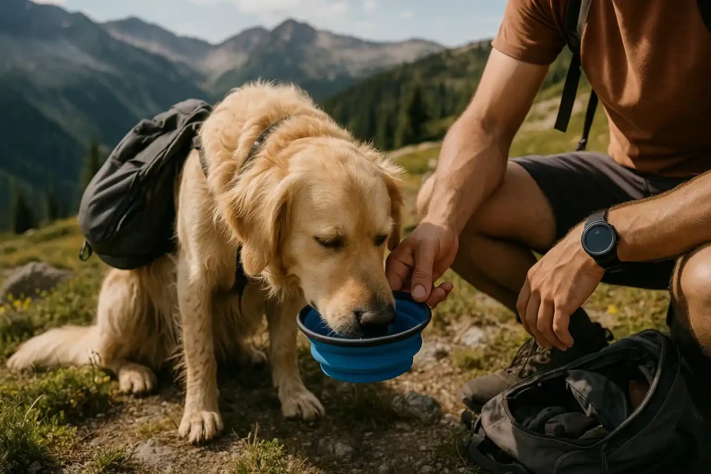 Randonnée avec chien Alpes 2