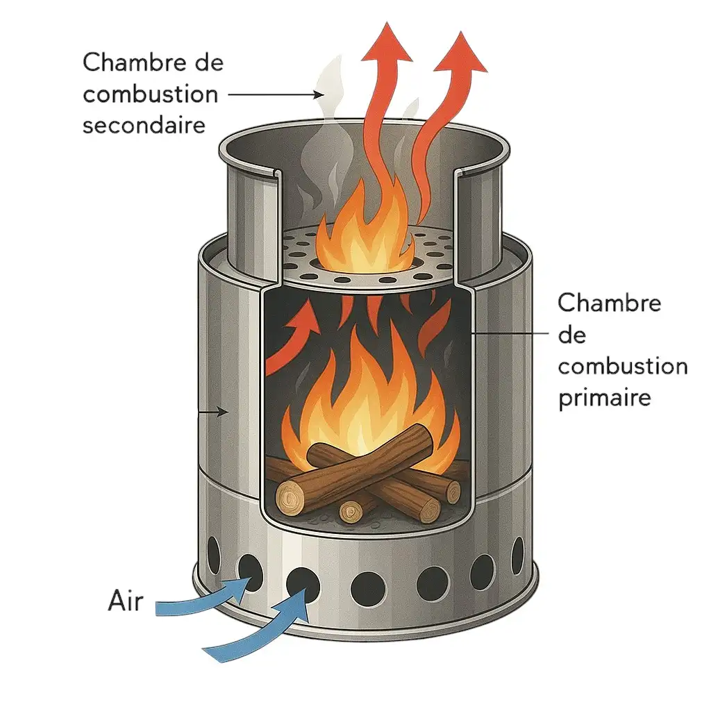 Réchaud à bois avantages et inconvénients 2