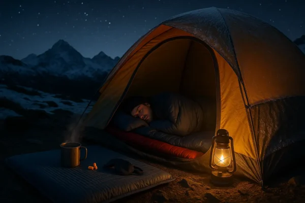 Comment bien dormir en trek : Le guide ultime pour gérer froid et bruit en montagne