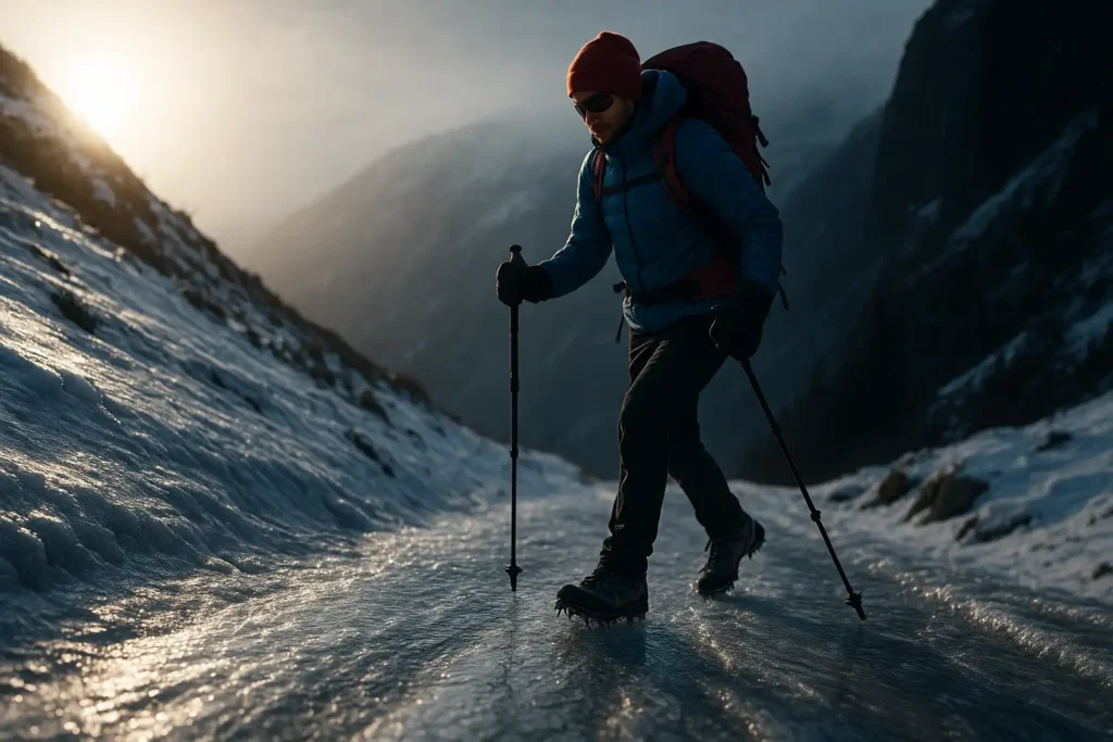 Randonnée hiver sans raquettes article