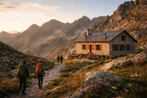 Trek avec refuge : guide pour réserver, optimiser ton sac et ton budget