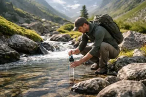 Filtre ou pastilles pour l’eau en randonnée : choisir selon la source et le risque