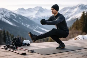 Préparer sa saison de ski : guide mobilité + gainage (15 min/jour)