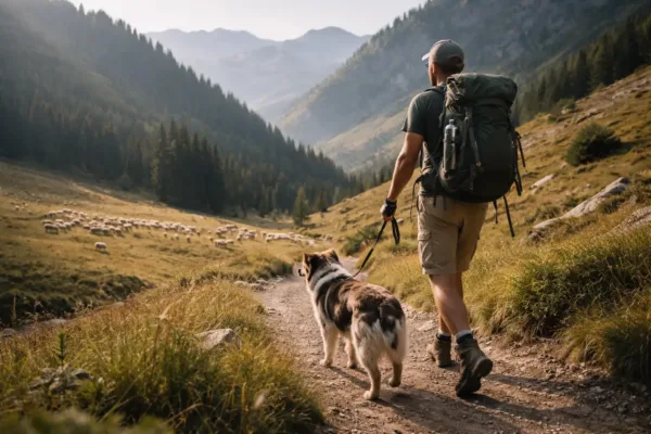 Randonnée avec chien en montagne : chaleur, patous, réglementation et matériel utile