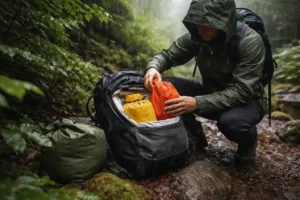 Housse de sac ou liner étanche : garder ses affaires sèches en randonnée et bivouac