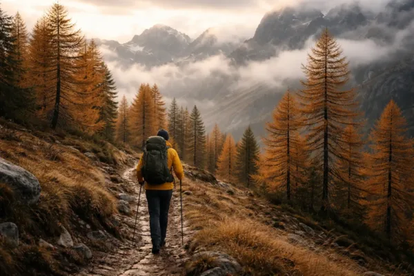 Trek en automne : adapter itinéraire, équipement et horaires aux contraintes saisonnières