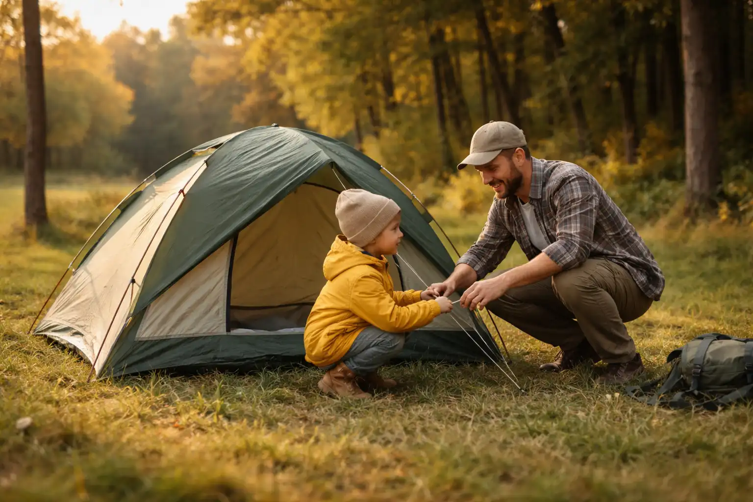 Bivouac avec un enfant en 2026 : sécurité, rythme et matériel adapté — Choisir le bon terrain pour bivouaquer