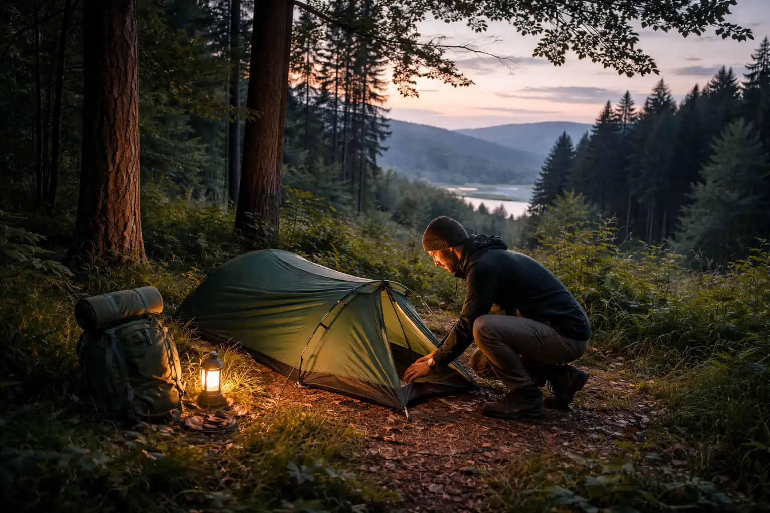 Bivouac en forêt 2026 : réglementation, feu et faune sauvage — Réglementation du bivouac en forêt