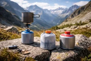 Comprendre les cartouches de gaz : mélange, froid et altitude — illustration Aventico