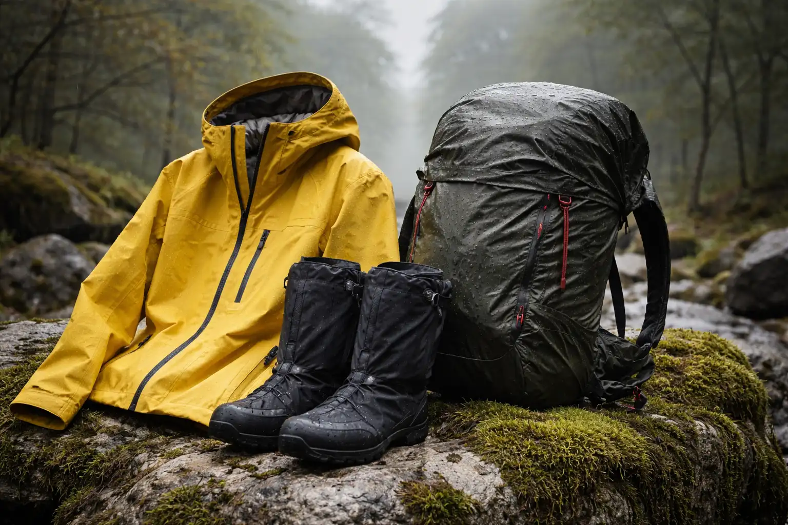 Marcher sous la pluie sans être trempé : couches, gestes et erreurs (2026) — L'équipement essentiel pour rester au s