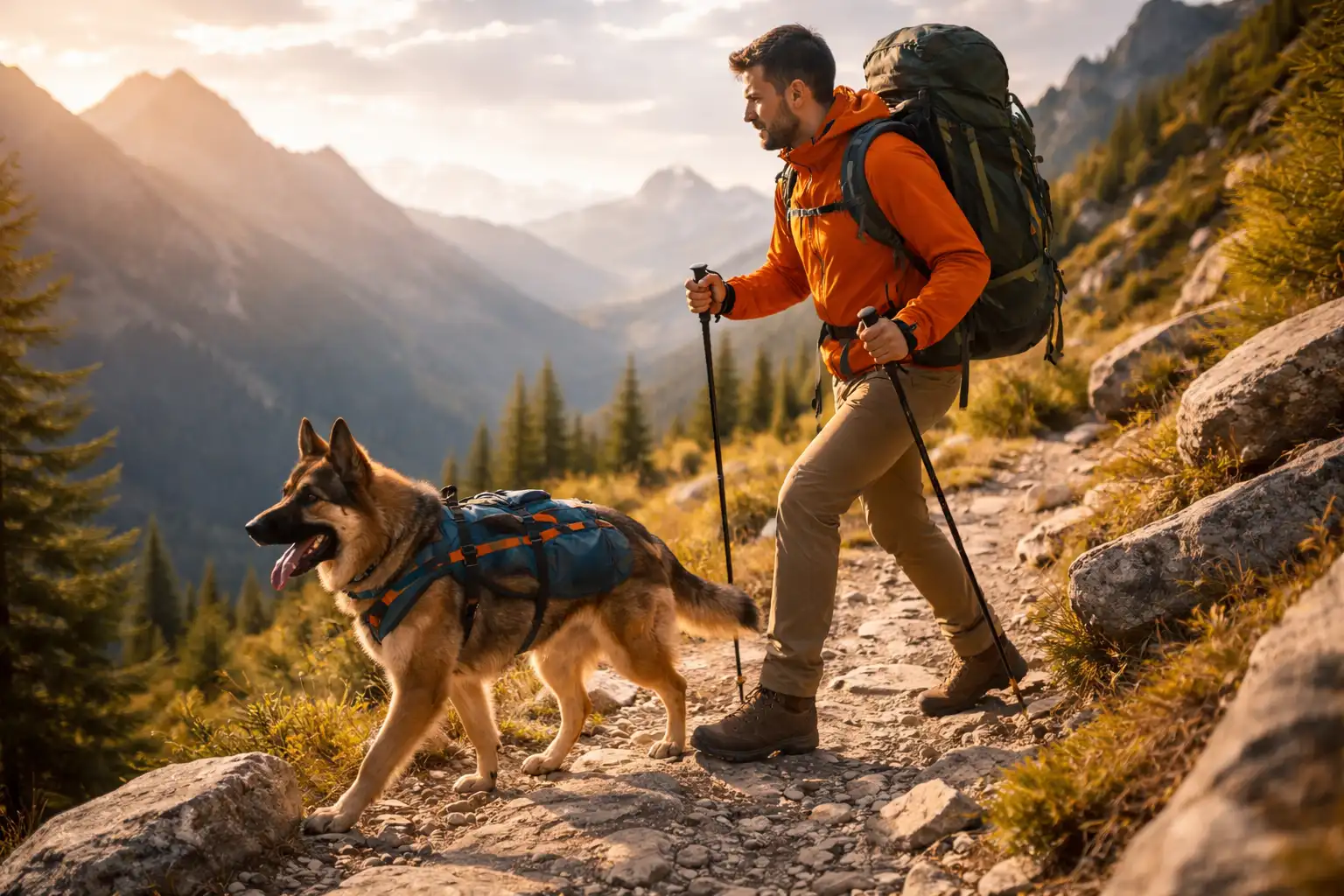 Randonnée avec chien : matériel, réglementation et patous — Le matériel indispensable pour randonn