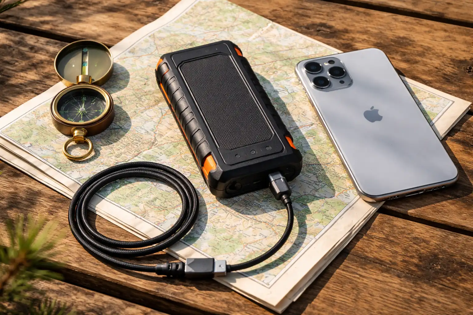 Randonner en autonomie avec un iPhone : batteries, cartes et applis en 2026 — Batteries externes et gestion de l'éne